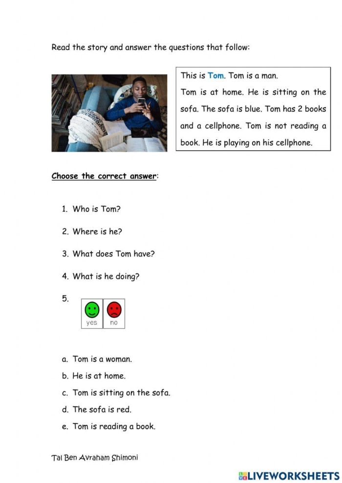 Worksheet for understanding characters, settings, and key events in a narrative Who, What, Where graphic organizer for first graders to analyze fiction stories