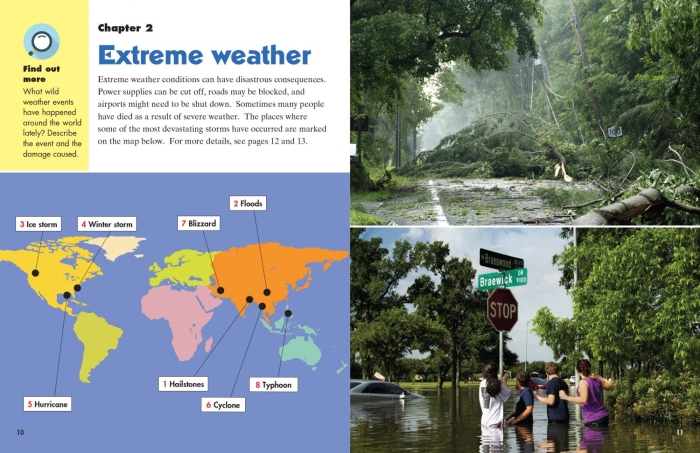 Answering Questions About Wild Wild Weather Worksheet Fourth Graphic Third grade student completing a worksheet about wild weather patterns and reading comprehension