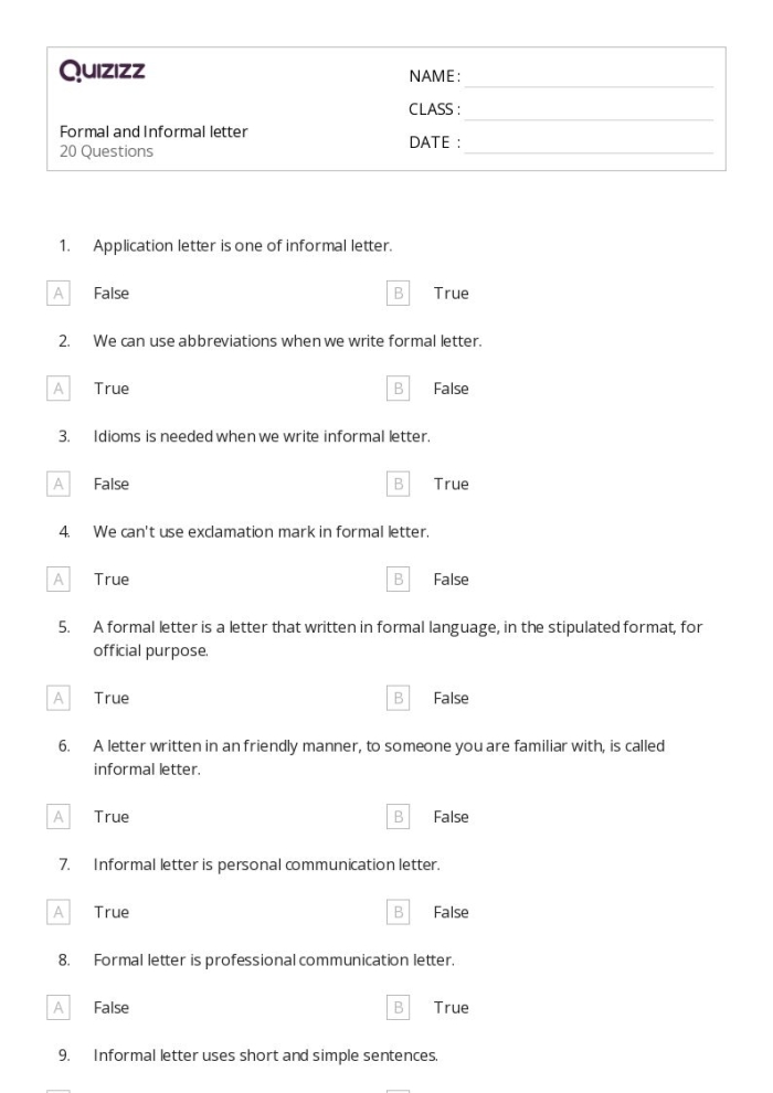 Worksheet image illustrating differences in writing styles for winter writing activities Winter-themed writing worksheet for sixth graders focusing on formal and informal styles