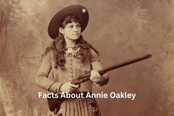 An educational worksheet about Annie Oakley, the iconic sharpshooter from the Wild West
