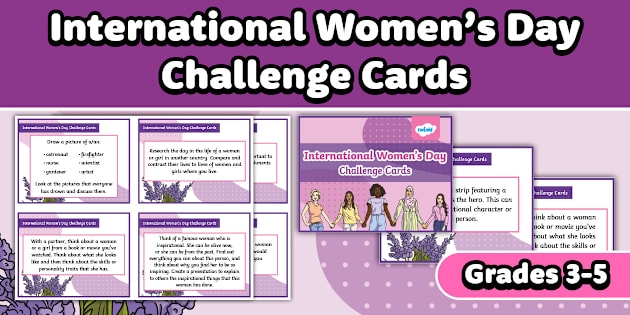 ALT text for image of Women Who Dared to Dream Cards worksheet featuring influential women