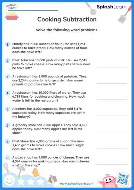 Flying Through Fourth Grade: Word Problem Assessment Image 12 Worksheet featuring word problems for fourth grade multiplication skills