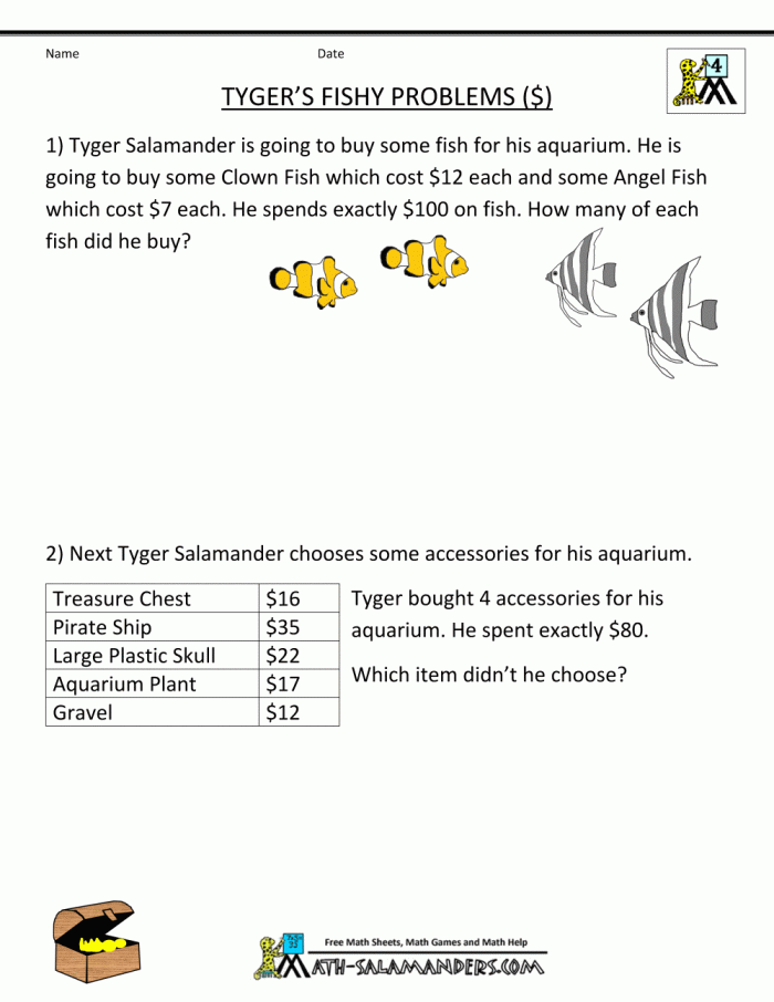 Multiplication worksheet for Fourth Grade A colorful worksheet titled "Flying Through Fourth Grade" featuring word problems for multiplication practice. Engaging fourth-grade math assessment for understanding multiplication concepts.
