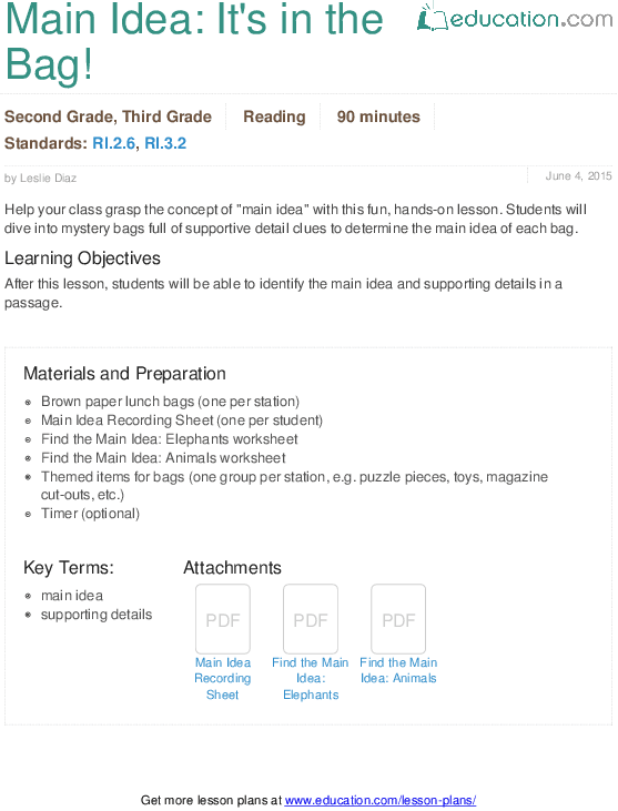 Third grade reading worksheet featuring a working dog helping a human companion