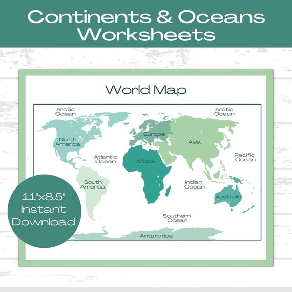 World Oceans Introduction: A Data and Graphing Resource for Elementary Learners Fourth grade students exploring world oceans data and graphing activities on an educational worksheet