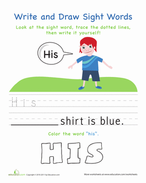 Worksheet for practicing the sight word "both" with tracing and drawing activities