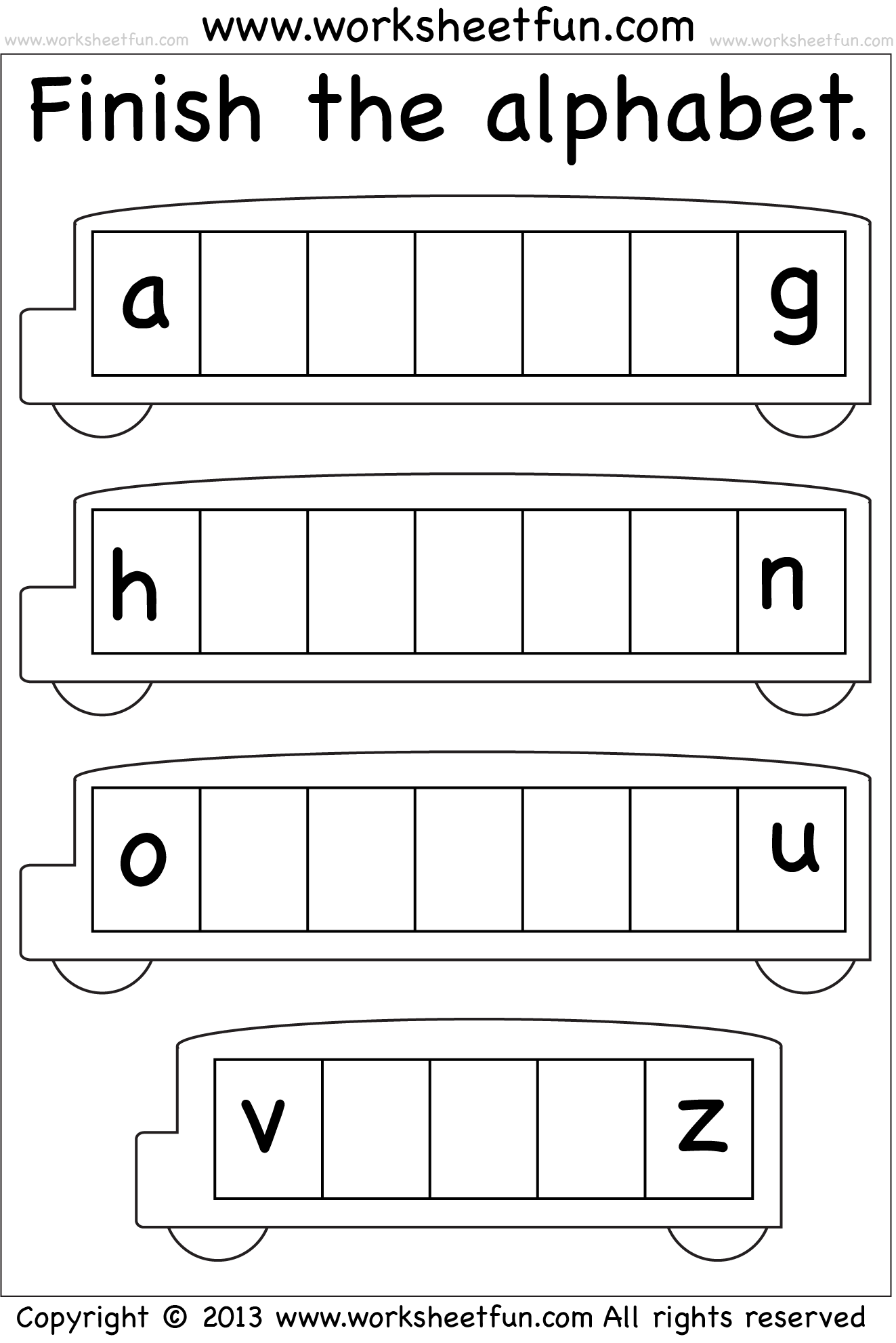 Engaging activity for learning lowercase letters and beginning sounds in sports context Worksheet featuring the Write the Missing Letter: Sports Fun activity for kindergarten students