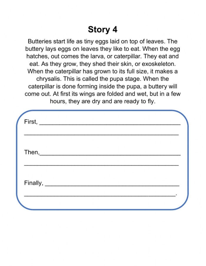 Worksheet image for writing nonfiction summaries about the Mimic Octopus