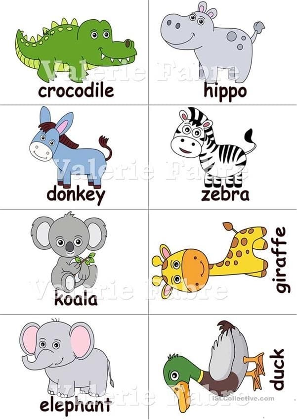 At the Zoo multiplication practice worksheet number six for kindergarteners Kindergarten student working on an At the Zoo multiplication adjective identification worksheet