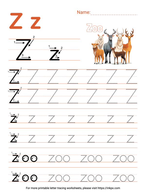 At the Zoo Multiplication Worksheet Number Seven Kindergarten student identifying adjectives on an At the Zoo multiplication worksheet