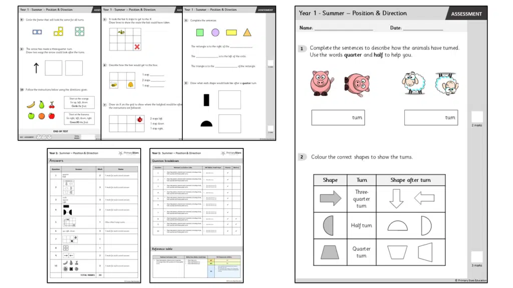 Place Value worksheet for First Grade 0–9 Digit Cards worksheet for First Grade