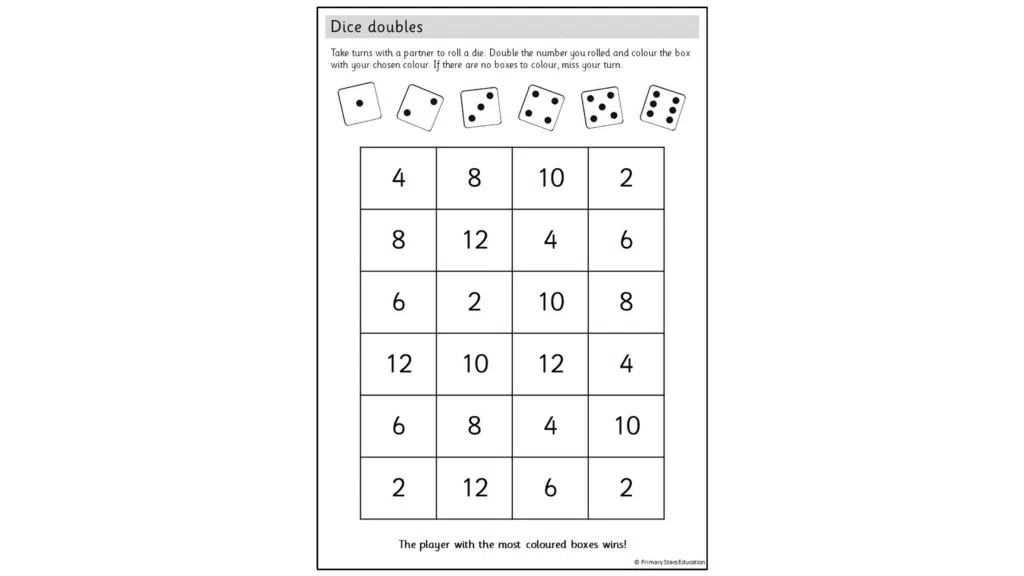 Place Value worksheet for First Grade 0–9 Digit Cards worksheet for First Grade