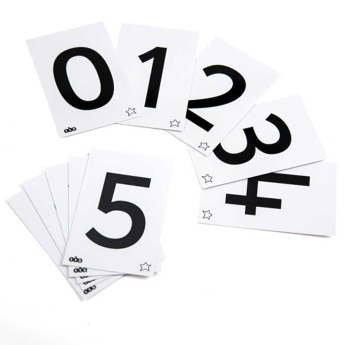 Place Value worksheet for First Grade 0–9 Digit Cards worksheet for First Grade