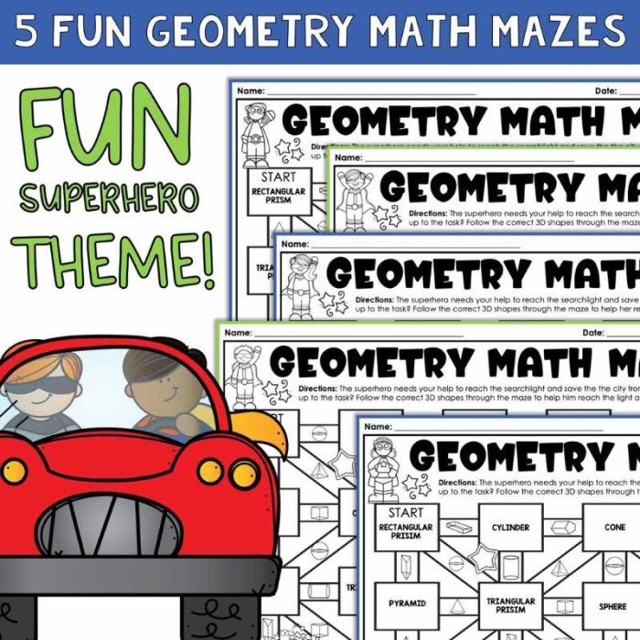 Three-Dimensional Shapes Maze Activity for Early Learners - Shape Sorting Challenge 15 Kindergarten student tracing a colorful maze pathway filled with three-dimensional shapes like cubes, spheres, and cylinders to practice shape recognition