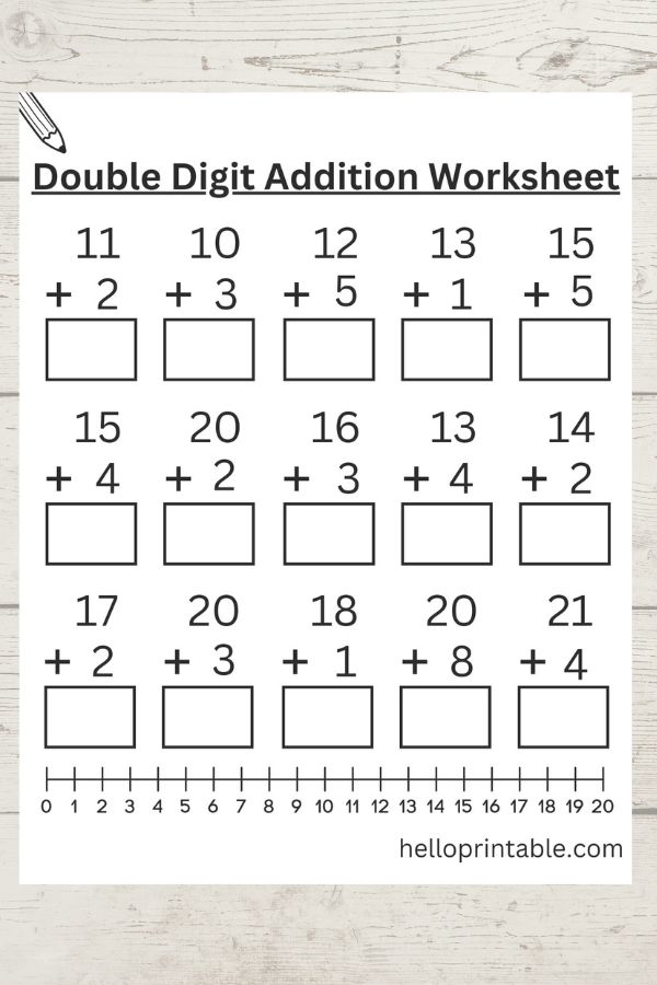 Colorful worksheet featuring double-digit addition problems set in an art gallery theme for second graders