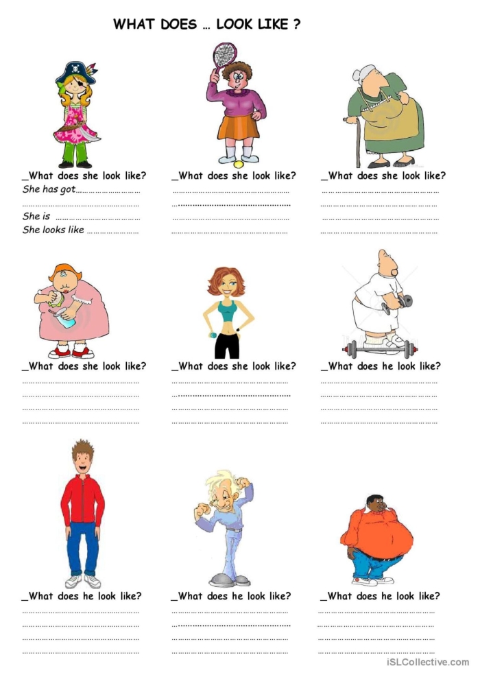 Exploring descriptive words with the What Does It Look Like? worksheet for young learners, image 17 First Grade worksheet focused on adjectives titled What Does It Look Like? for science inquiry