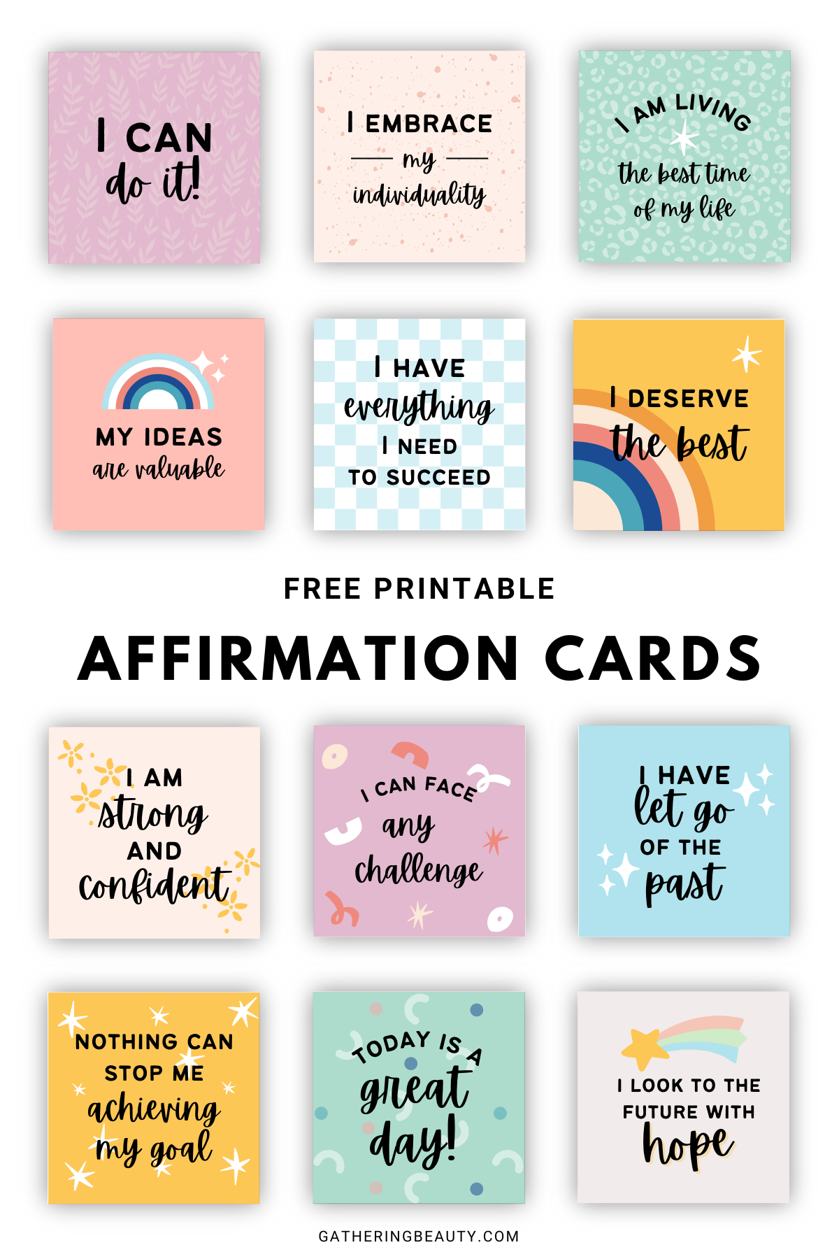 Sixth grade students designing positive affirmation cards in a fractions-themed SEL worksheet