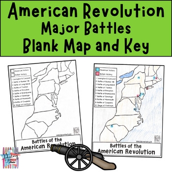 American Revolution Battles practice sheet for fifth graders focusing on dates and events, Image 6 Fifth grade worksheet featuring questions on key battles of the American Revolution with dates