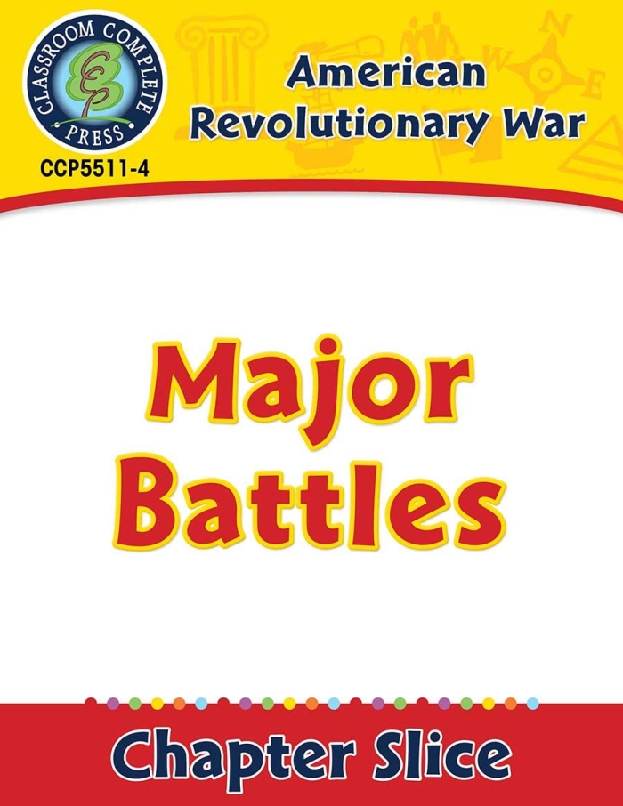 Worksheet 22 focusing on mixed operations and key American Revolution battles Fifth grade worksheet on American Revolution battles with dates and operations