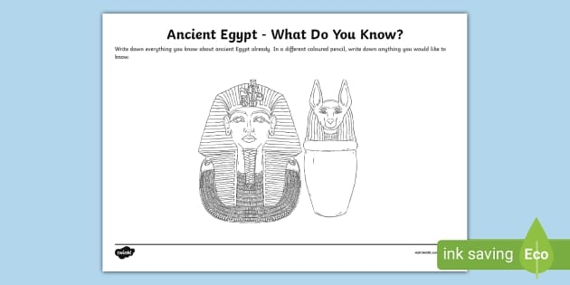 Third Grade Ancient Egypt worksheet featuring a word search, quiz, and word scramble for elementary reading