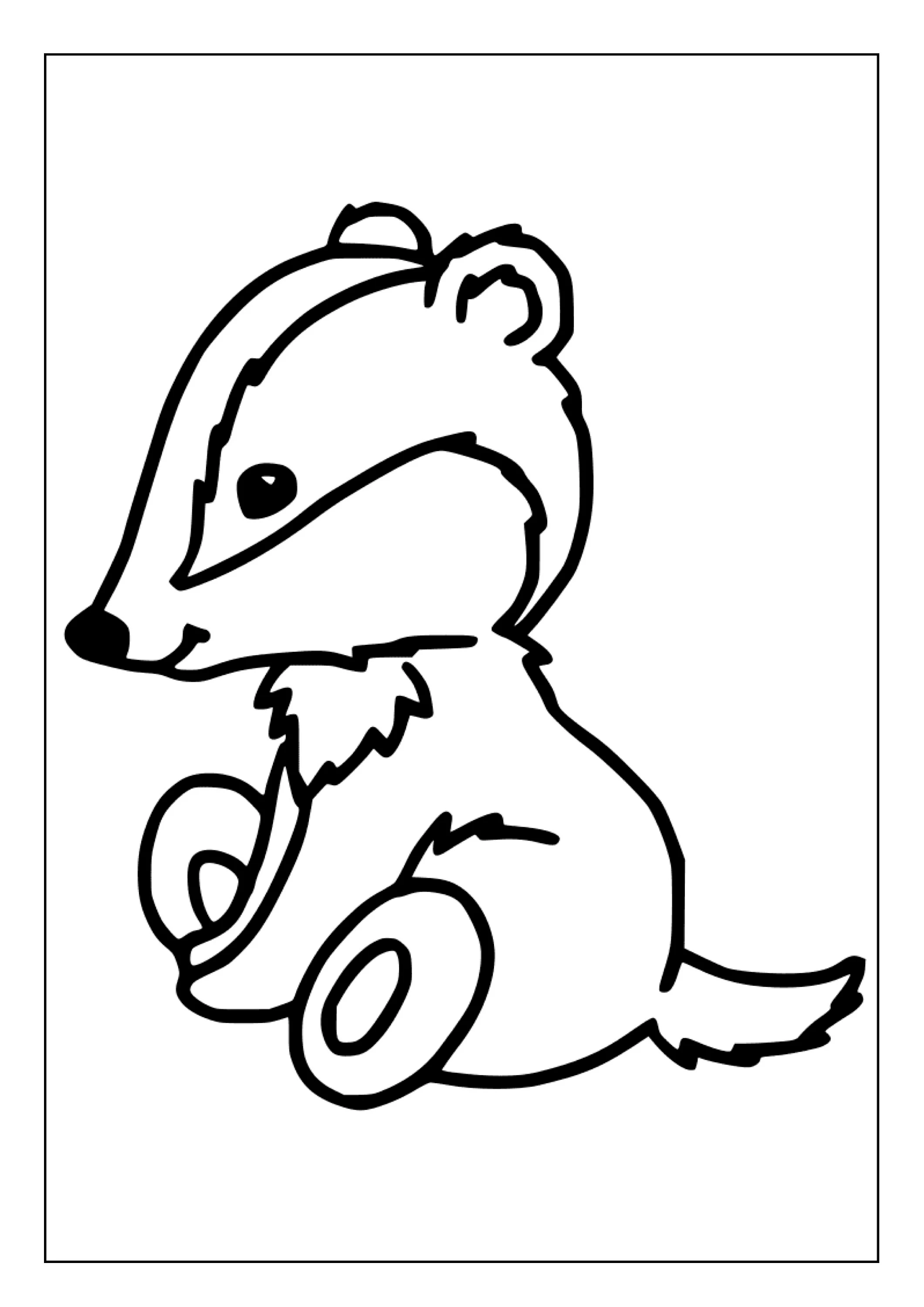 Color and learn with the Badger State worksheet for young writers 23 First Grade Badger State worksheet featuring coloring activities about Wisconsin