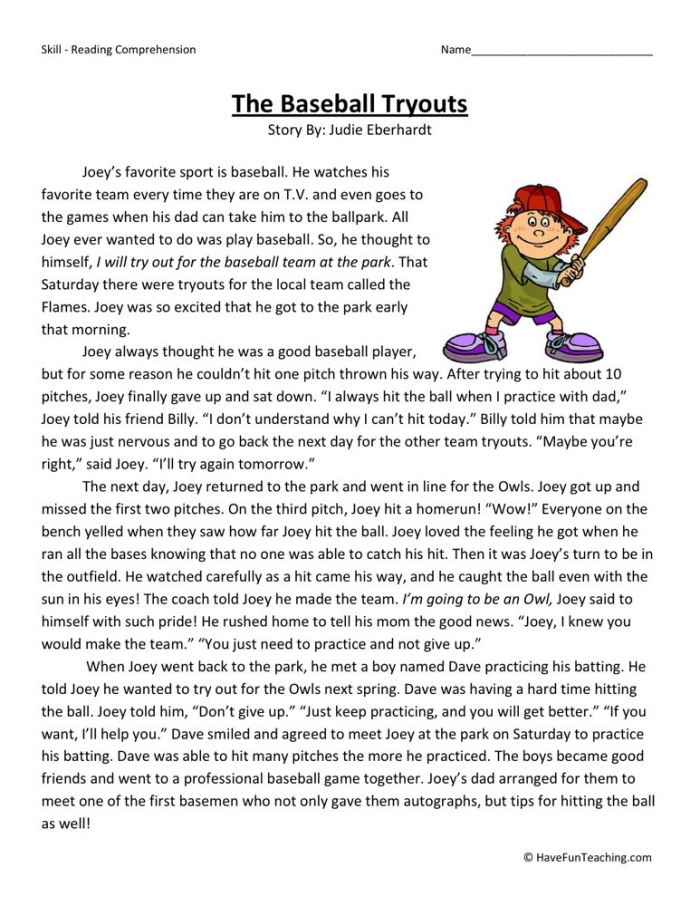 Engage fourth graders with a fun History of Baseball measurement activity number 14 Fourth grade student working on a History of Baseball worksheet focused on measurement skills