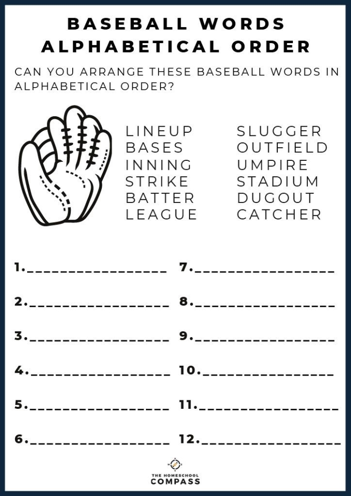 Engage with sports terminology through this fun baseball-themed activity Baseball lingo vocabulary matching worksheet for third graders