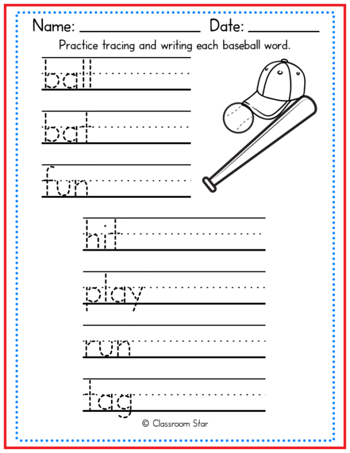 Engage with baseball terminology in this fun geometry activity Baseball lingo vocabulary matching worksheet for third graders