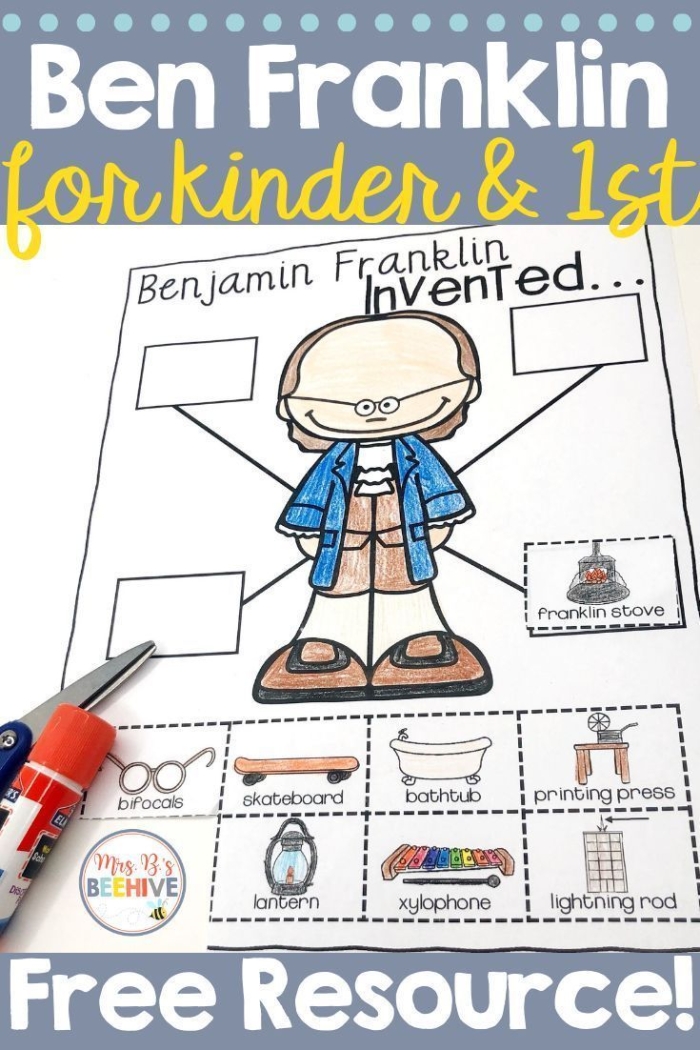 Benjamin Franklin Worksheets for Second Grade