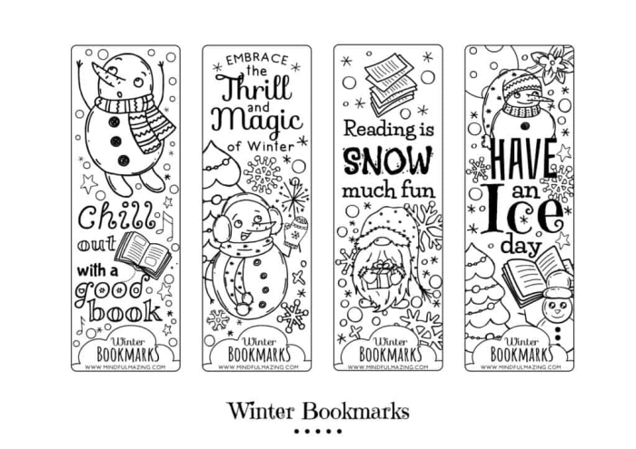 Brainzy Bookmarks worksheet for Pre-K