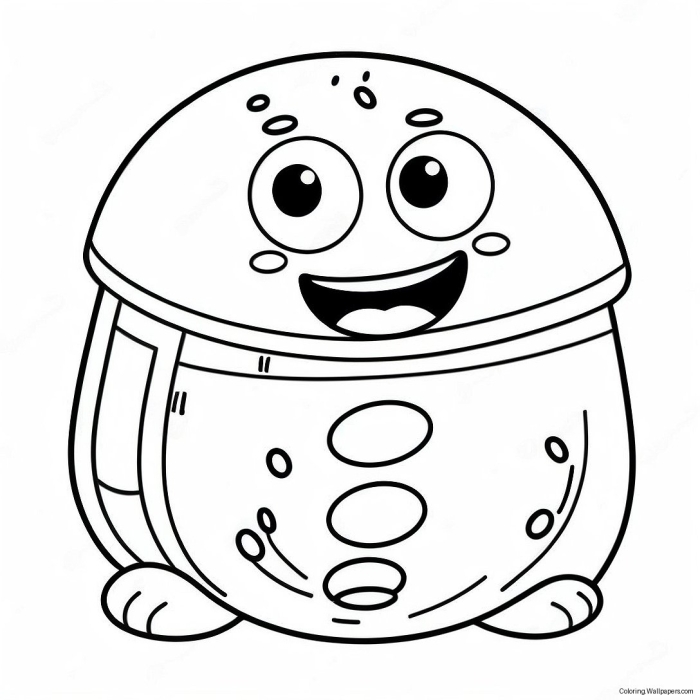 Place Value worksheet for Pre-K Brainzy Coloring Bookmarks: Roly and Tutu worksheet for Pre-K
