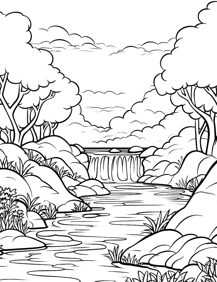 Bugs in Nature themed worksheet for Pre-K and Kindergarten learners, image 12 Coloring page featuring bugs and insects for young children to explore nature