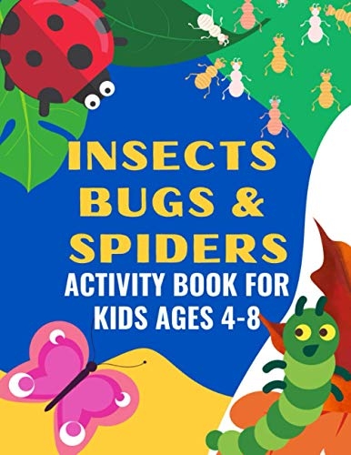 Bug and Spider Identification Worksheet for First Grade Handwriting Colorful worksheet featuring bug and spider illustrations for identification practice