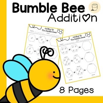Practice multidigit addition with this Bumble Bee Addition worksheet for fourth graders Fourth grade students completing a Bumble Bee Addition worksheet with three- and four-digit problems