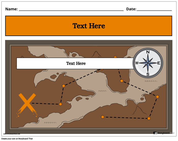 Cardinal Directions exercise for young geography learners in grade two, image 13 Second grade worksheet teaching cardinal directions with north, south, east, and west labeled