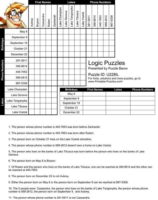 Carnival Conundrum logic puzzle worksheet for middle school mixed operations activity number 4 Sixth grade students solving a Carnival Conundrum logic puzzle involving rides, snacks, and leftover tickets