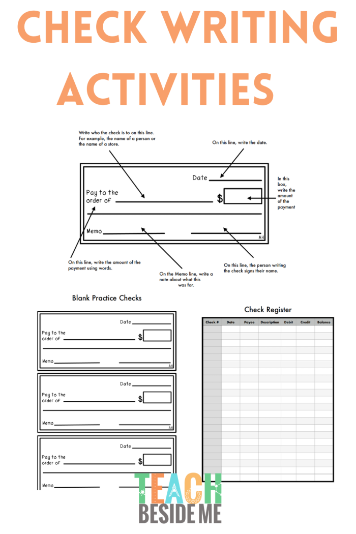 Check Writing worksheet for Fifth Grade