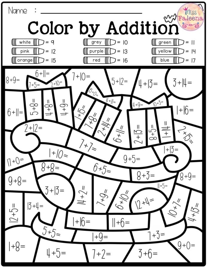 Engaging two-digit subtraction coloring page for 2nd grade students Color by number worksheet featuring two-digit subtraction practice for second graders
