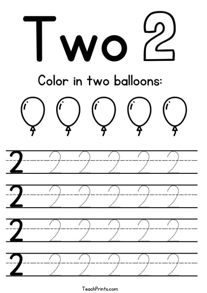 Fun and engaging "Color the Flowers: Number 1" worksheet for young learners Colorful flowers for number identification practice in a Pre-K math worksheet