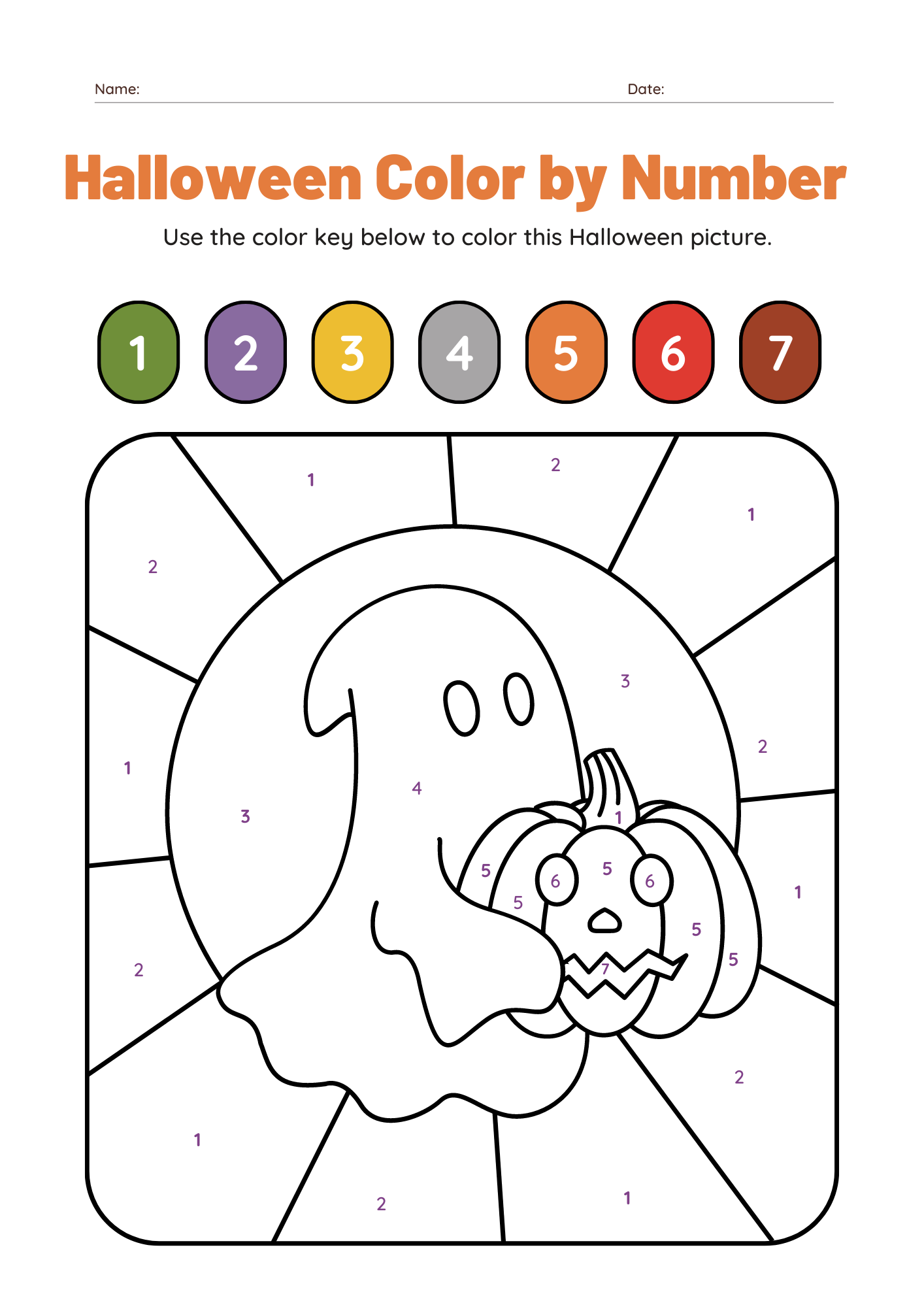Colorful flower-themed subtraction worksheet for Pre-K students focusing on the number 4