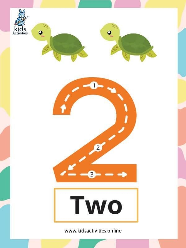 Number 7 card for practicing number recognition and basic math skills Colorful number 7 card from the 1–10 Number Cards worksheet for first graders