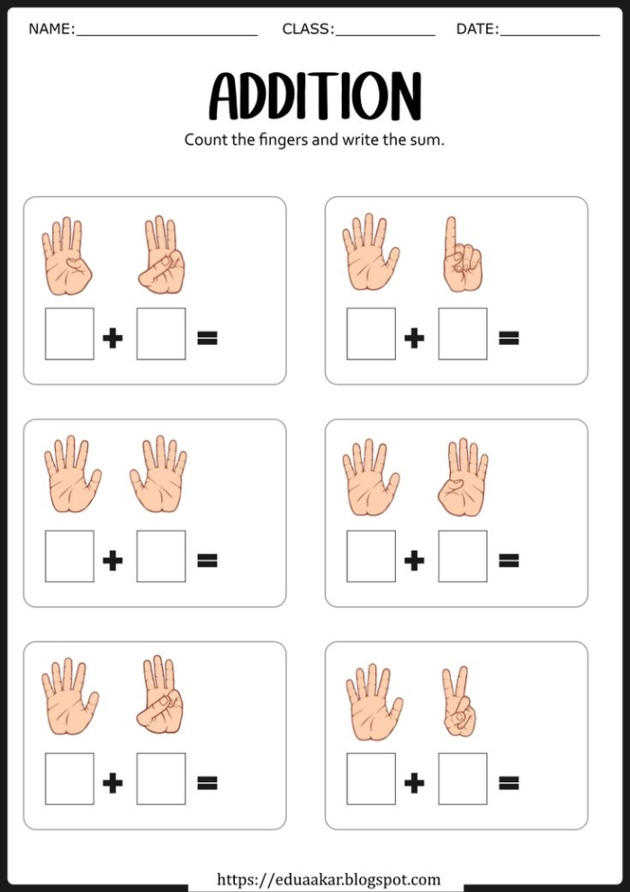 Fun picture addition worksheet for kids to practice mixed operations with vehicle images Colorful addition worksheet for kindergarteners featuring vehicles for counting and solving equations