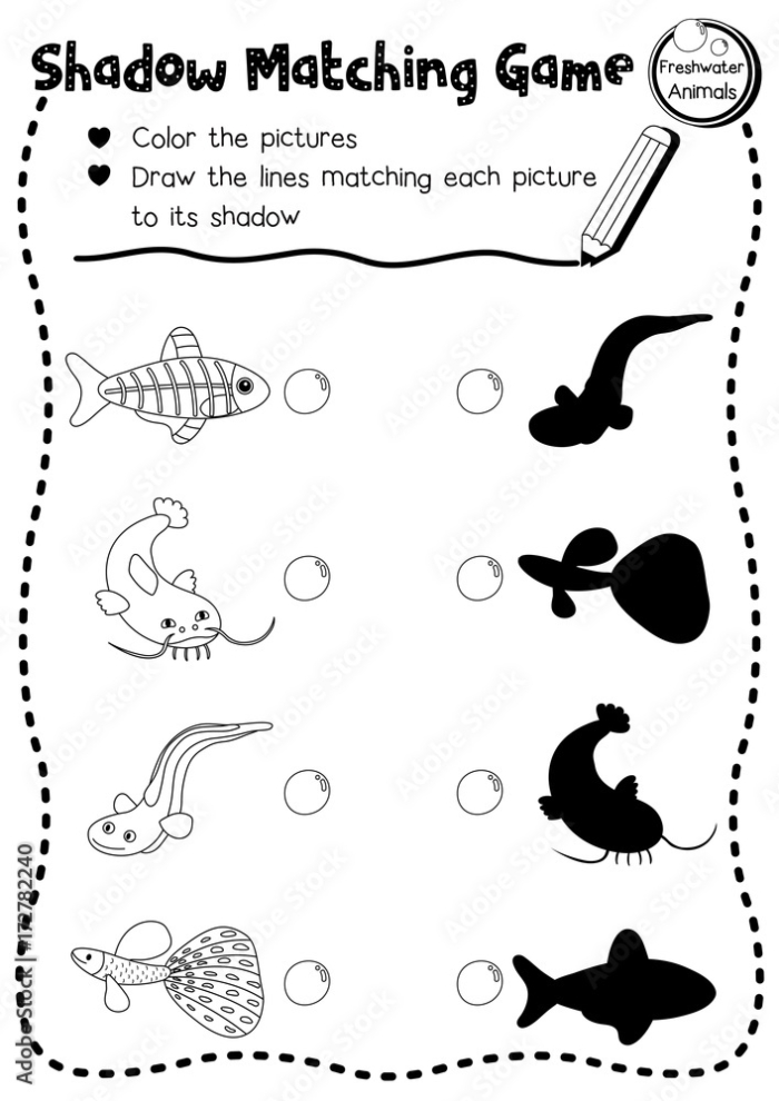 Algebra worksheet for Second Grade Coloring page featuring a vibrant freshwater habitat with frogs, turtles, ducks, and dragonflies for kids. Freshwater Habitat worksheet for second graders to learn about ecosystem preservation.