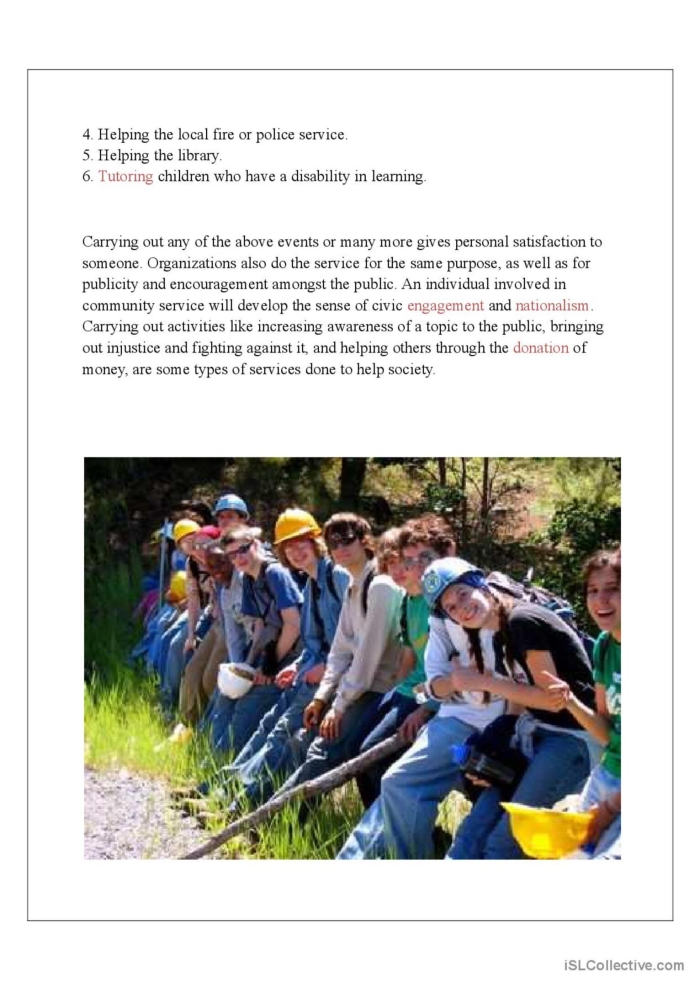 Exploring community service concepts through multiplication in worksheet 11 for grade two students Second graders learning about community service with multiplication practice on worksheet eleven