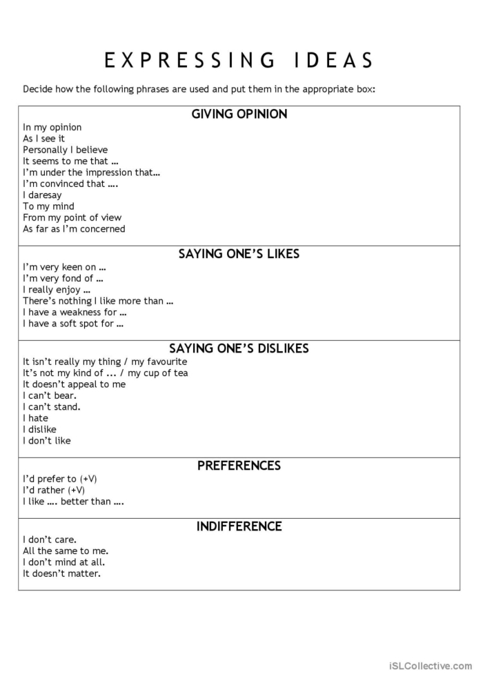 Worksheet titled Express Ideas Precisely and Concisely for seventh grade students, image 9 Seventh grade student worksheet for expressing ideas precisely and concisely in alphabet exercises