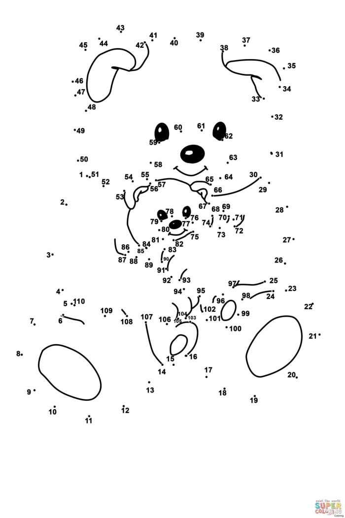 Measurement worksheet for First Grade Connect the Dots: Home worksheet for First Grade