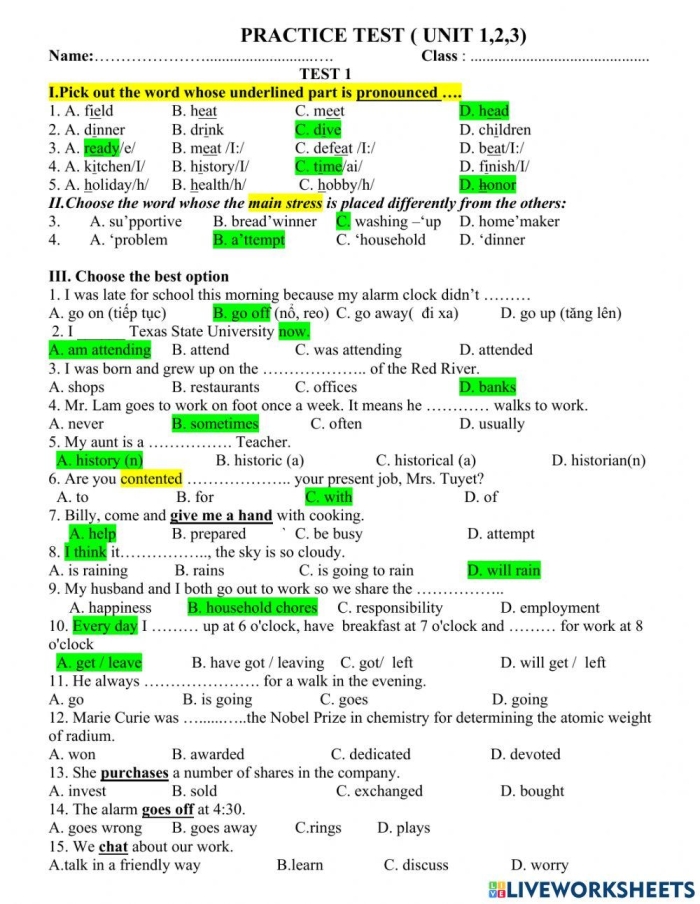 Correcting Errors in Verb Mood Worksheet - Image 20 Worksheet for practicing corrections in verb mood for eighth graders
