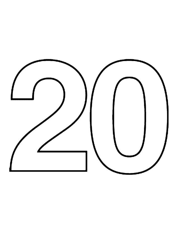 Kindergarten worksheet showing teacups to color and count up to number 20