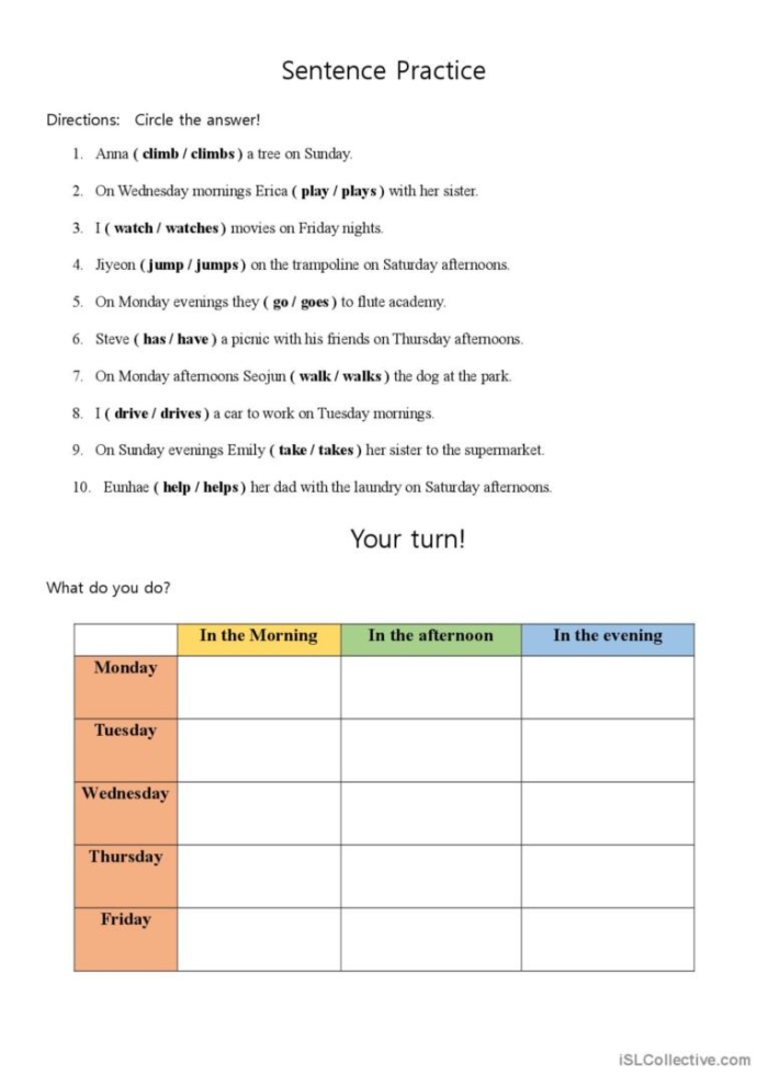 Creative Sentence Practice Sheet for young learners in the Alphabet category, image 25 First Grade Sentence Practice worksheet encouraging sentence stretching and creativity