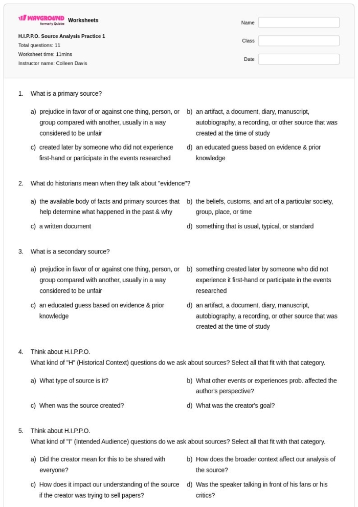 Primary Source Analysis worksheet featuring the Join, or Die cartoon for sixth grade social studies